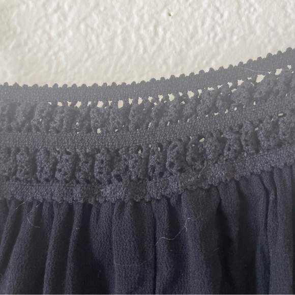 Forever 21 Black Cold Shoulder Blouse - Picture 2 of 5